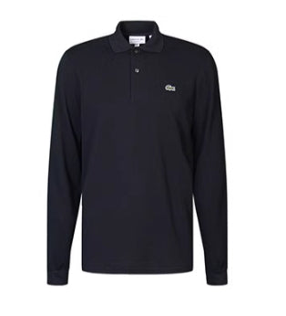 LACOSTE RIBBED COLLAR SHIRT