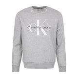 CK LS MONOGRAM CREWNK