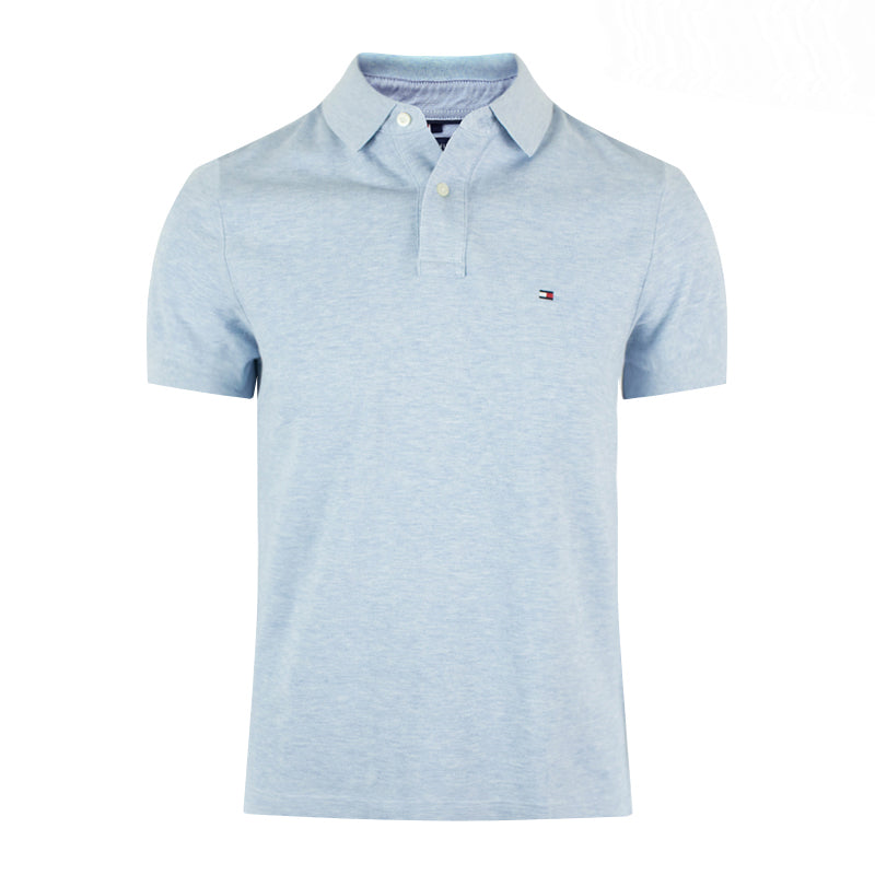 Tommy Hilfiger short sleeve custom pique polo shirt