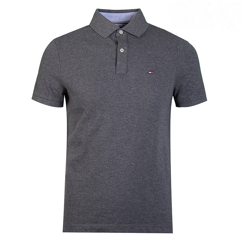 Tommy Hilfiger short sleeve custom pique polo shirt