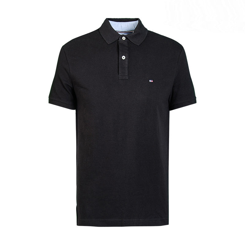 Tommy Hilfiger short sleeve custom pique polo shirt