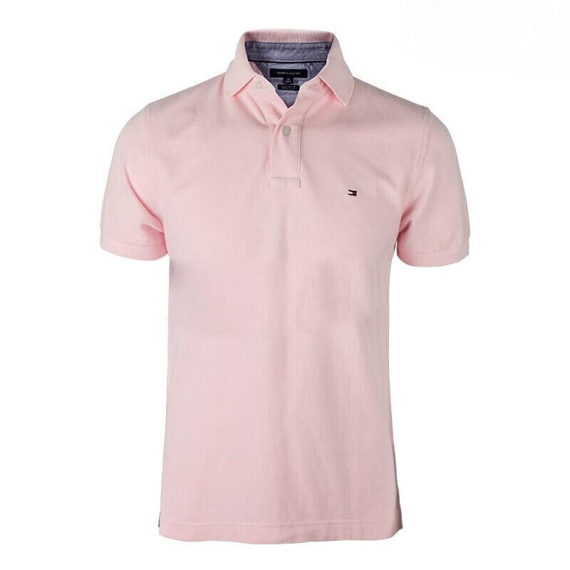 Tommy Hilfiger short sleeve custom pique polo shirt