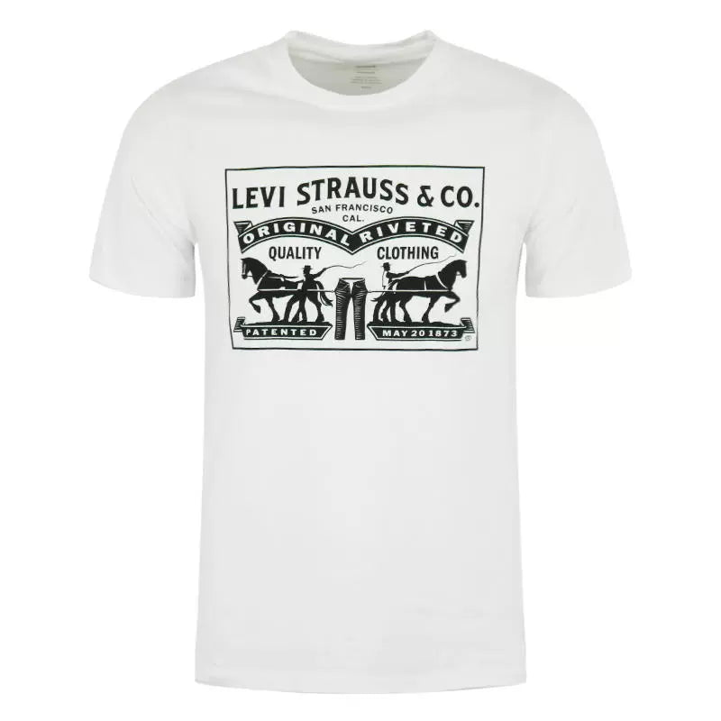 LEVI 2 HORSE GRAPHIC TEE
