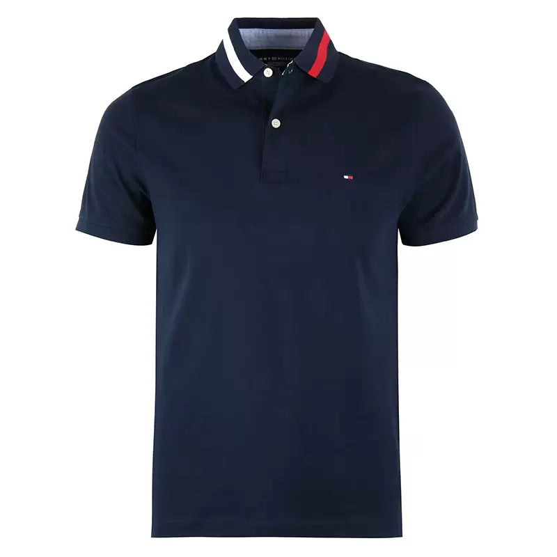 TOMMY PROPER TIPPED SS POLO CF