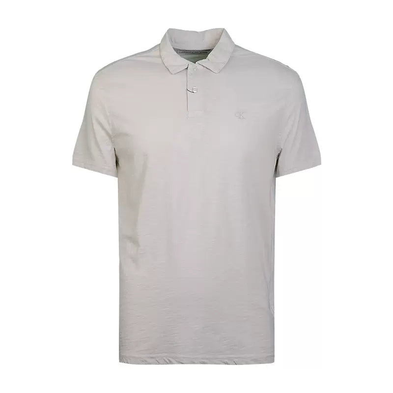 CK MONOGRAM SLUB POLO