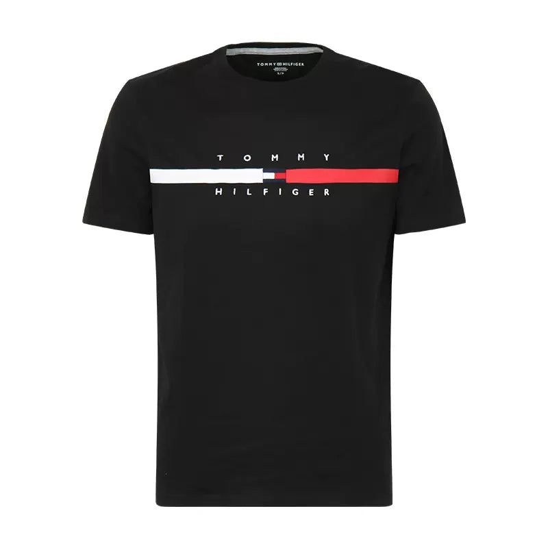 TOMMY FLAG STRIPE TEE