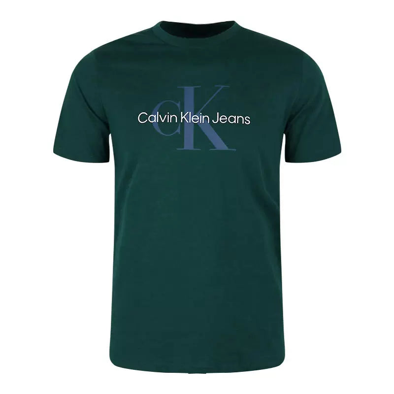 CK SS MONOGRAM CREW
