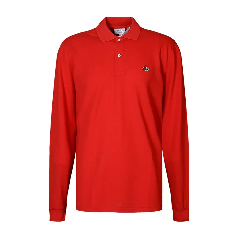 LACOSTE RIBBED COLLAR SHIRT