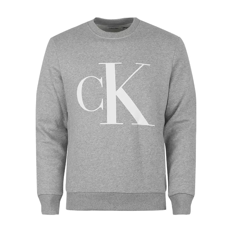 CK LS MONOGRAM FLEECE C