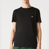 Lacoste short sleeve pima crewneck tee